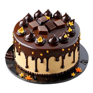 Birthday Chocolate Cake – Fully Loaded with Choco Toppings
